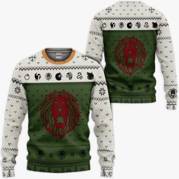 Escanor Sin of Pride Ugly Sweater Christmas Premium Outerwear