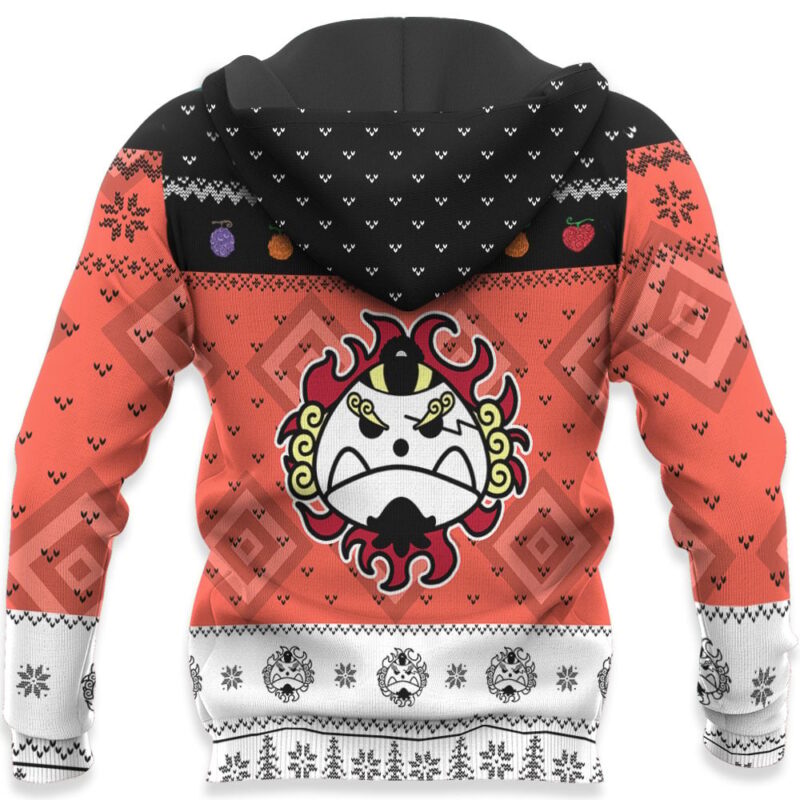 Jinbe Jolly Roger Ugly Sweater Christmas Premium Outerwear