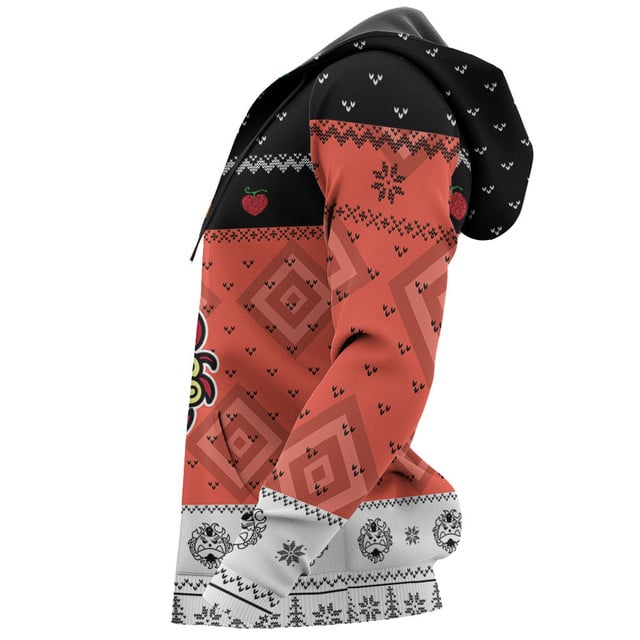Jinbe Jolly Roger Ugly Sweater Christmas Premium Outerwear