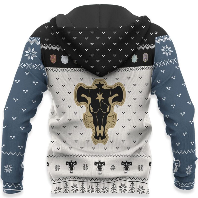 Black Bull Symbol Ugly Sweater Christmas Premium Outerwear