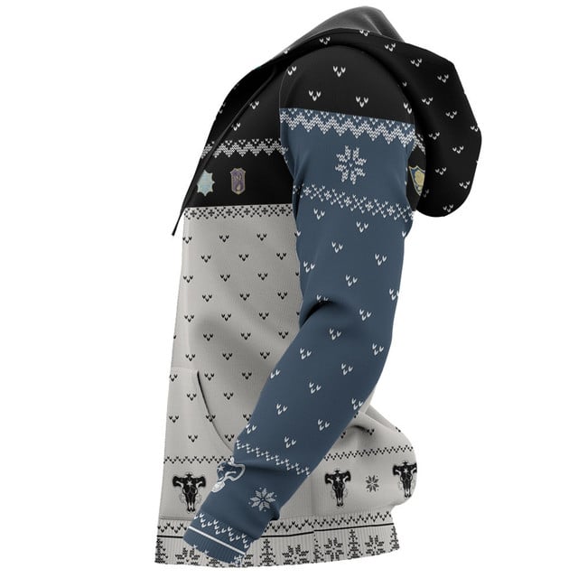 Black Bull Symbol Ugly Sweater Christmas Premium Outerwear