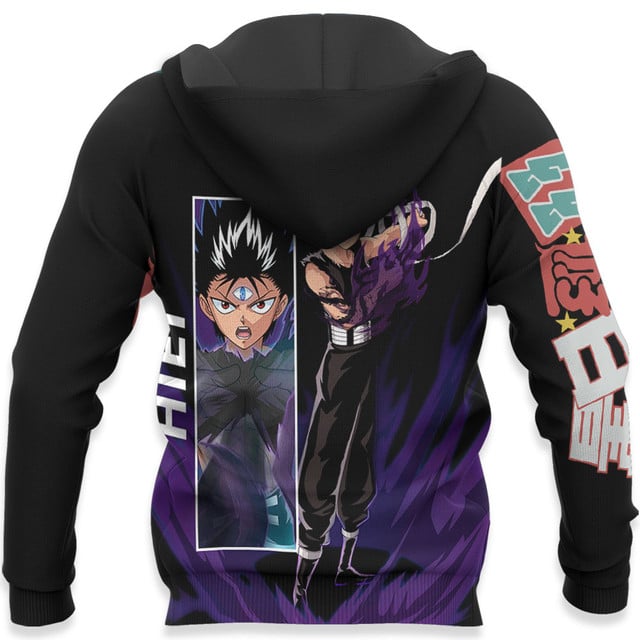 Hiei Premium Outerwear Street Style YuYu Hakusho Anime