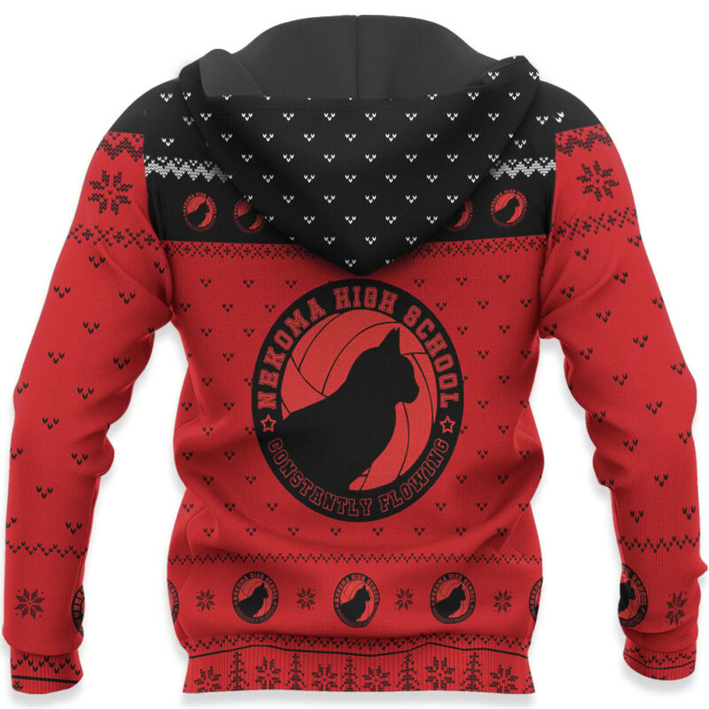 Nekoma Ugly Sweater Christmas Premium Outerwear