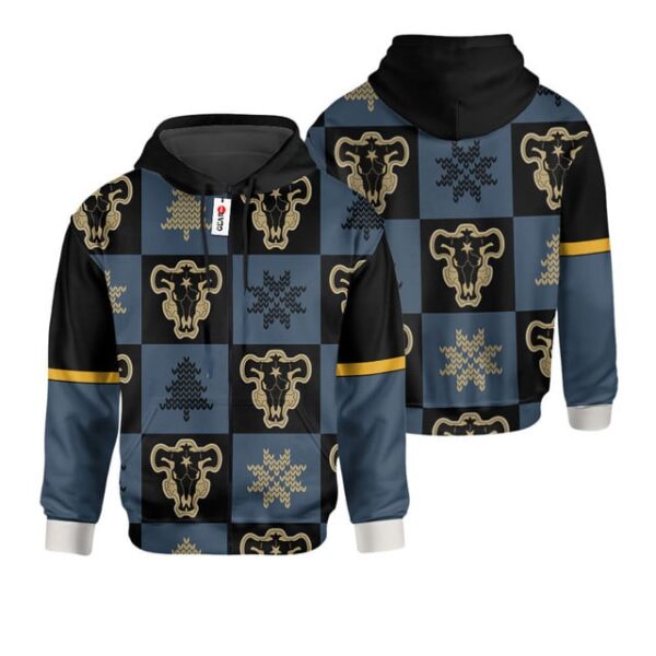 Black Bull Symbol Ugly Sweater Christmas Premium Outerwear