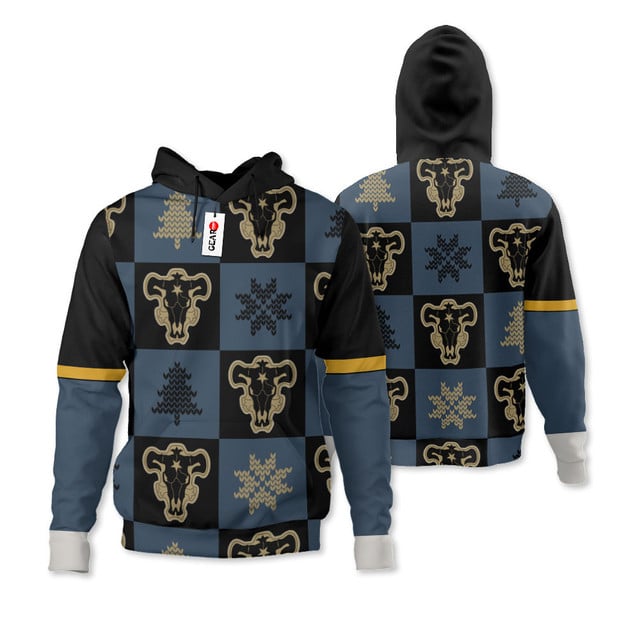 Black Bull Symbol Ugly Sweater Christmas Premium Outerwear