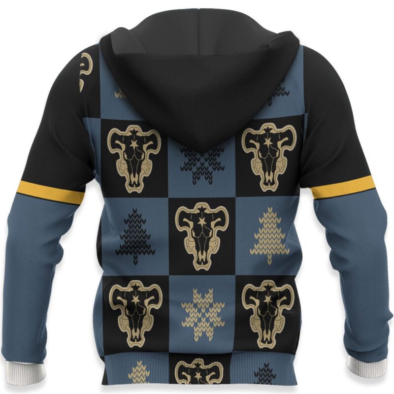 Black Bull Symbol Ugly Sweater Christmas Premium Outerwear