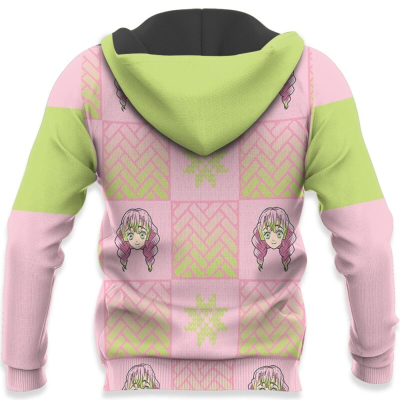 Mitsuri Kanroji Sweater Christmas Premium Outerwear Pattern Style