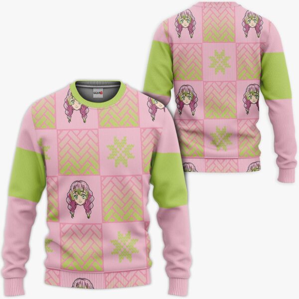 Mitsuri Kanroji Sweater Christmas Premium Outerwear Pattern Style