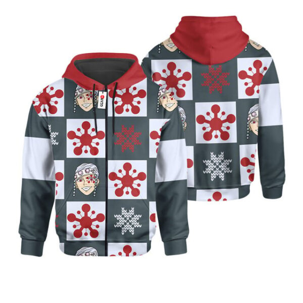 Tengen Uzui Sweater Christmas Premium Outerwear Pattern Style