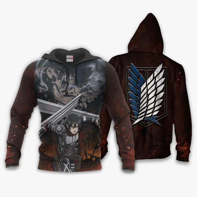 Mikasa Ackerman Premium Outerwear Final Season Uniform