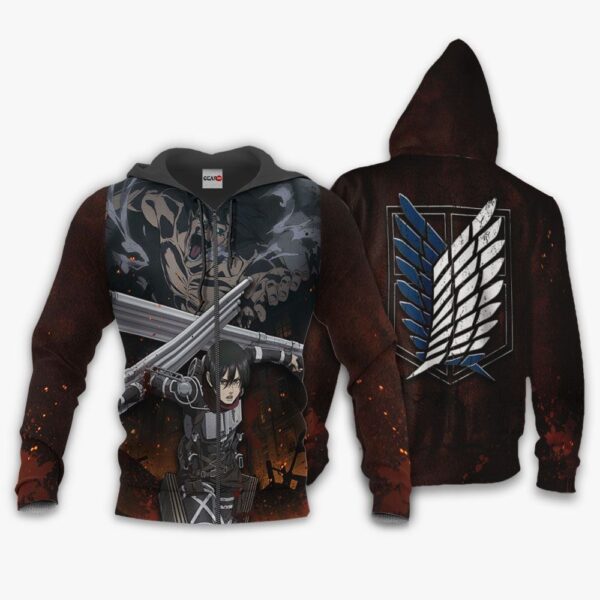 Mikasa Ackerman Premium Outerwear Final Season Uniform