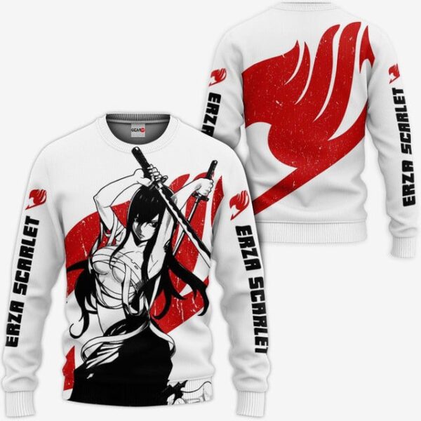 Erza Scarlet Premium Outerwear Silhouette Edition