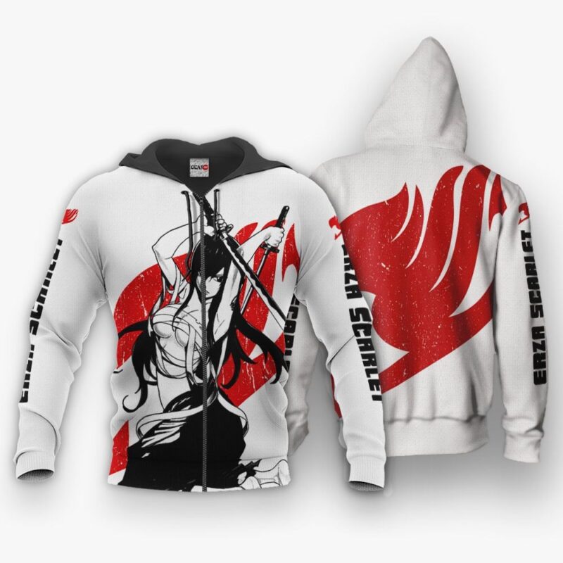 Erza Scarlet Premium Outerwear Silhouette Edition