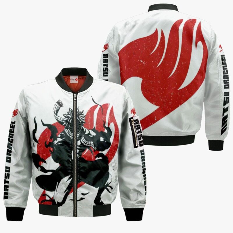 Natsu Dragneel Premium Outerwear Silhouette Edition