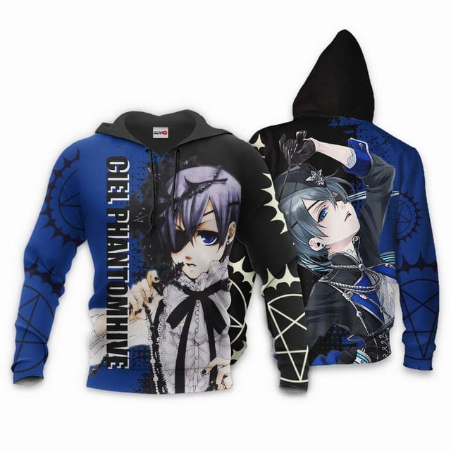 Ciel Phantomhive Premium Outerwear Black Butler