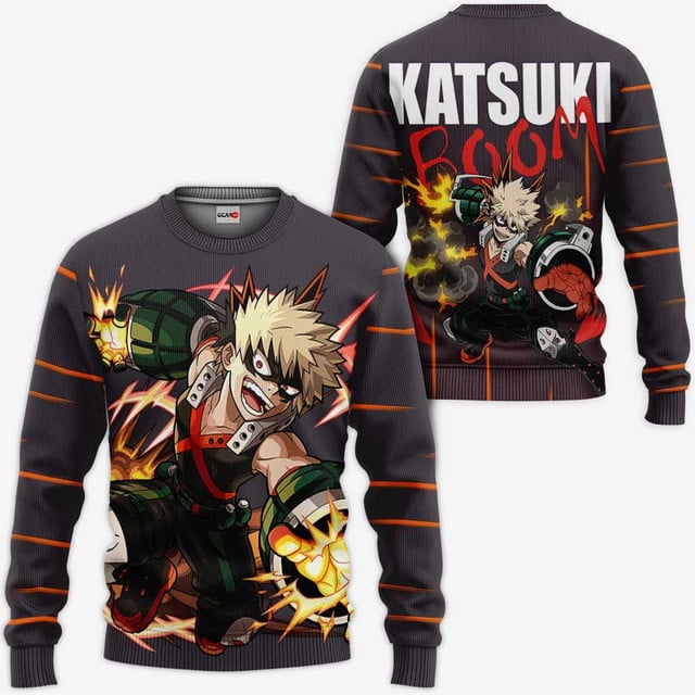 Katsuki Bakugo Premium Outerwear Dynamight Anime