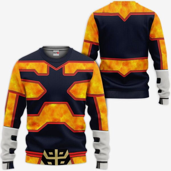 Enji Todoroki Endeavor's Uniform Premium Outerwear Costume