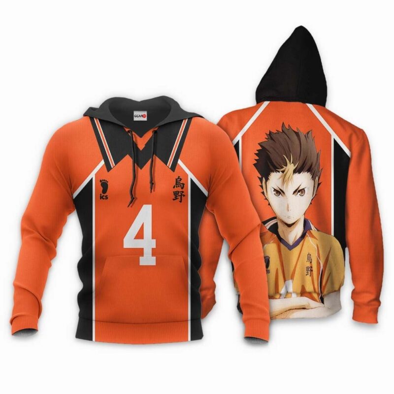 Yu Nishinoya Karasuno Premium Outerwear Costume
