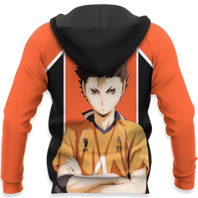Yu Nishinoya Karasuno Premium Outerwear Costume