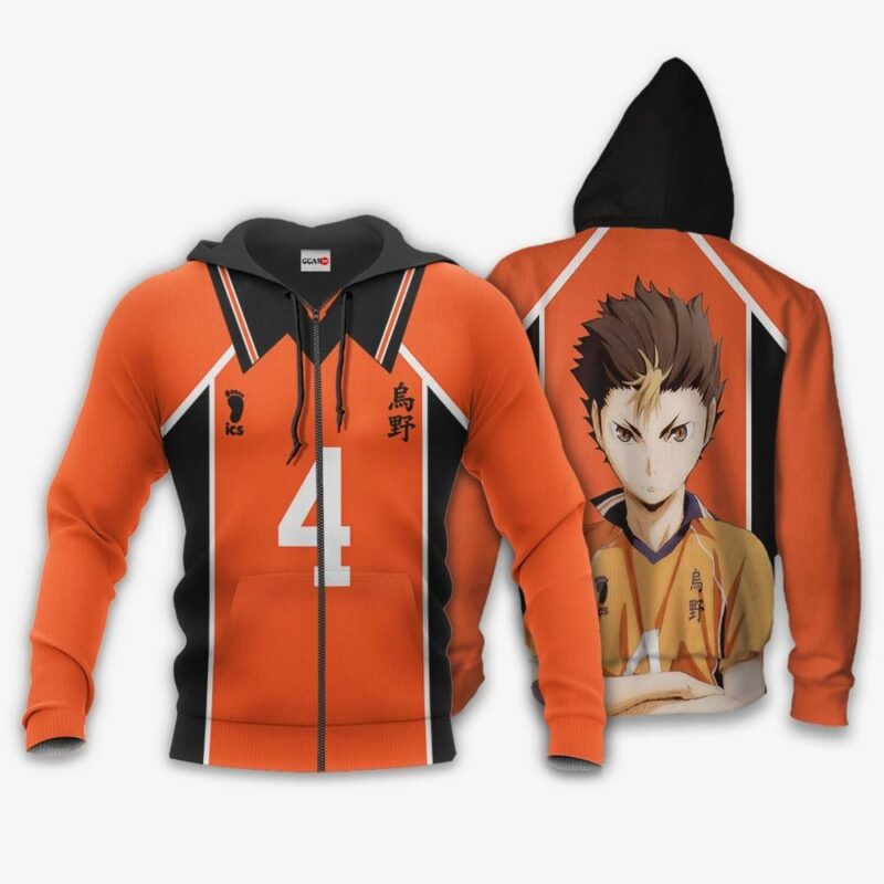 Yu Nishinoya Karasuno Premium Outerwear Costume