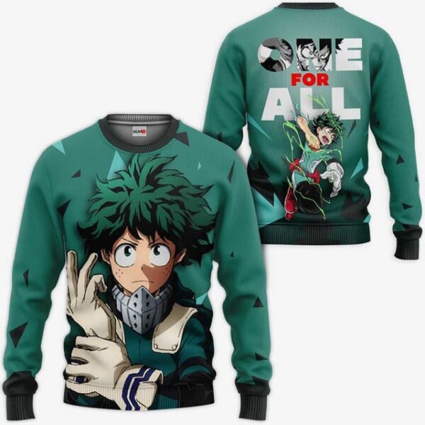 Izuku Midoriya Premium Outerwear One For All Anime