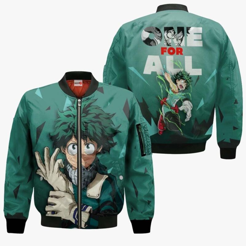 Izuku Midoriya Premium Outerwear One For All Anime