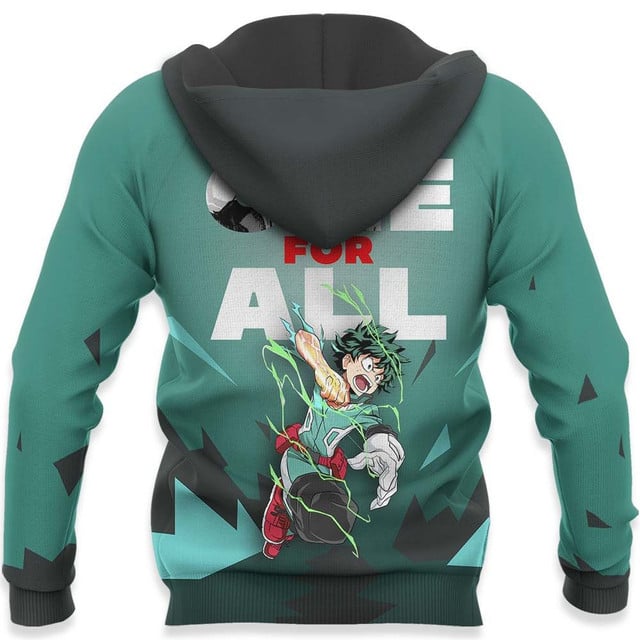 Izuku Midoriya Premium Outerwear One For All Anime