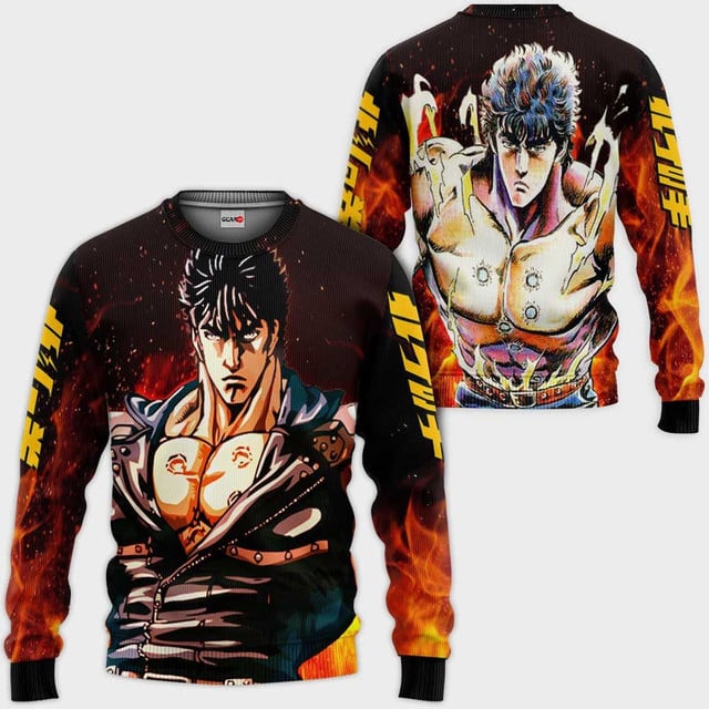 Fist of the North Star Sweater Anime