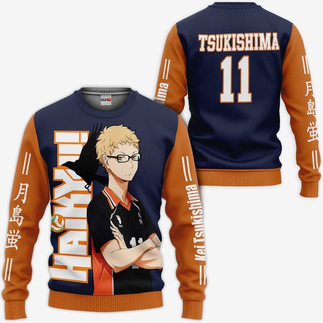 Karasuno Kei Tsukishima Premium Outerwear