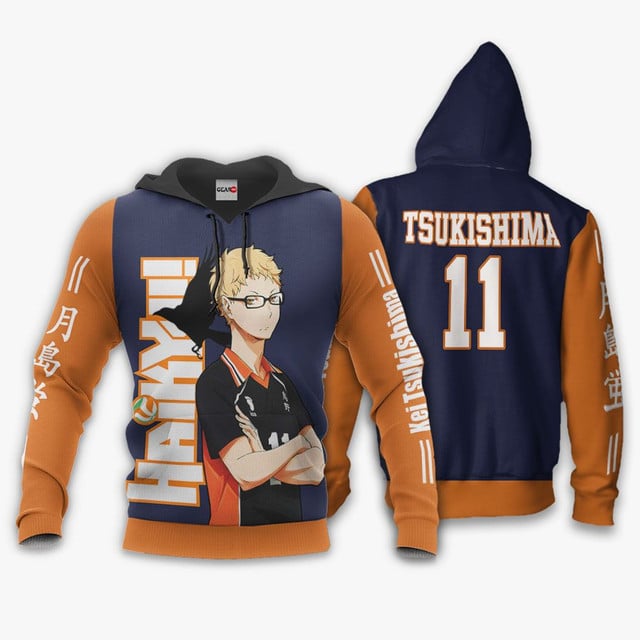 Karasuno Kei Tsukishima Premium Outerwear