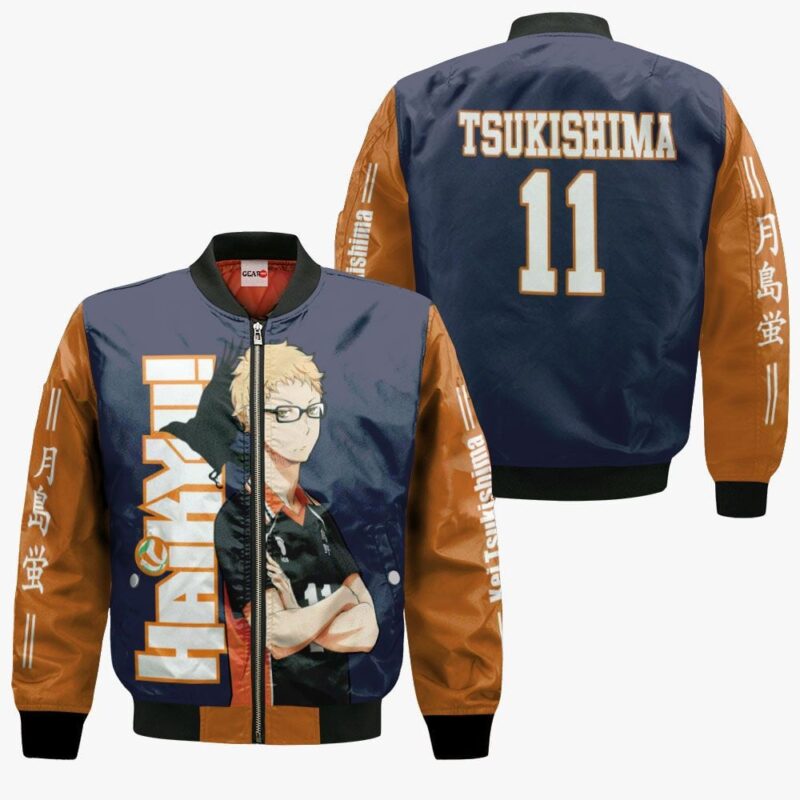 Karasuno Kei Tsukishima Premium Outerwear