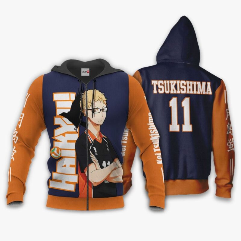 Karasuno Kei Tsukishima Premium Outerwear