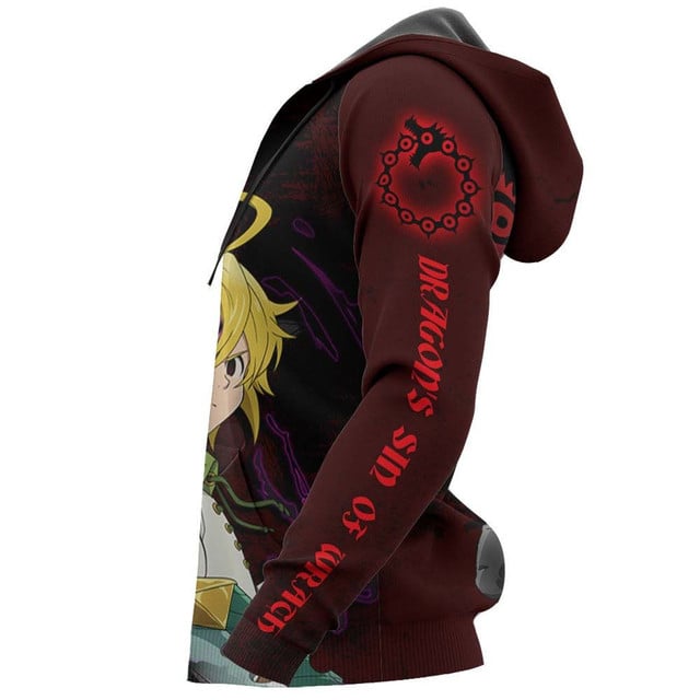 Dragon's Sin of Wrath Meliodas Premium Outerwear