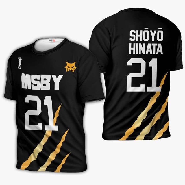 MSBY Shoyo Hinata Premium Outerwear Uniform Number 21 Anime