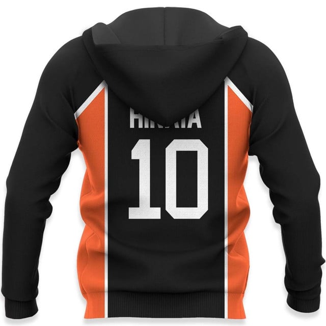 Shoyo Hinata Premium Outerwear Uniform Number 10 Karasuno