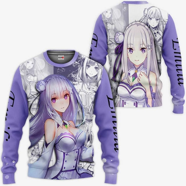 Emilia Premium Outerwear kara Hajimeru Isekai Seikatsu Anime