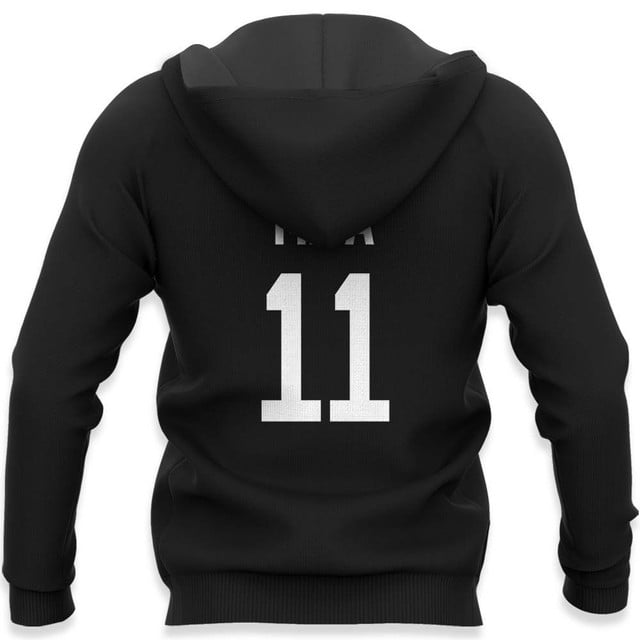 Inarizaki Osamu Miya Premium Outerwear Uniform Number 11 Anime