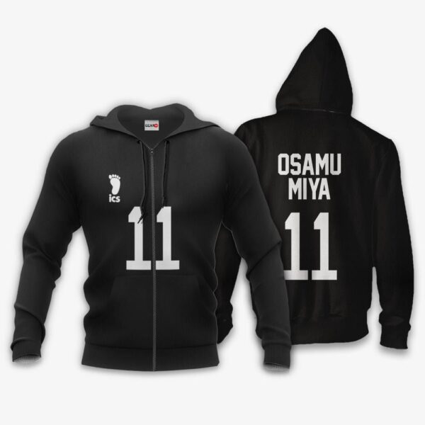 Inarizaki Osamu Miya Premium Outerwear Uniform Number 11 Anime