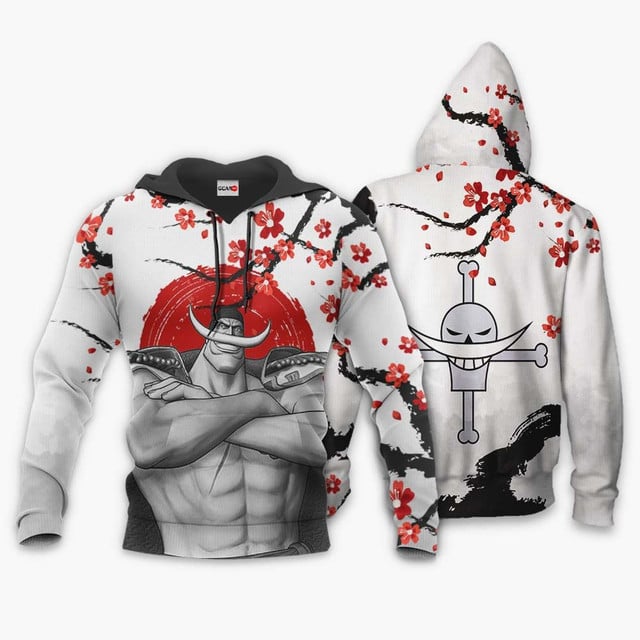 Whitebeard Pirates Premium Outerwear - Cherry Blossom