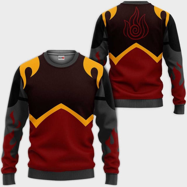Avatar Premium Outerwear Fire Nation Uniform Costume Shirt