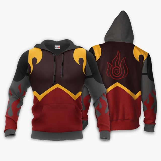 Avatar Premium Outerwear Fire Nation Uniform Costume Shirt