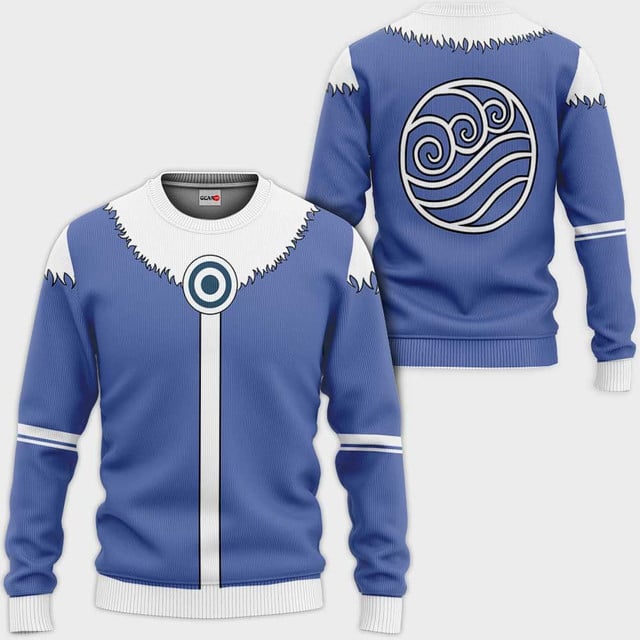 Avatar Sokka Uniform Premium Outerwear Costume