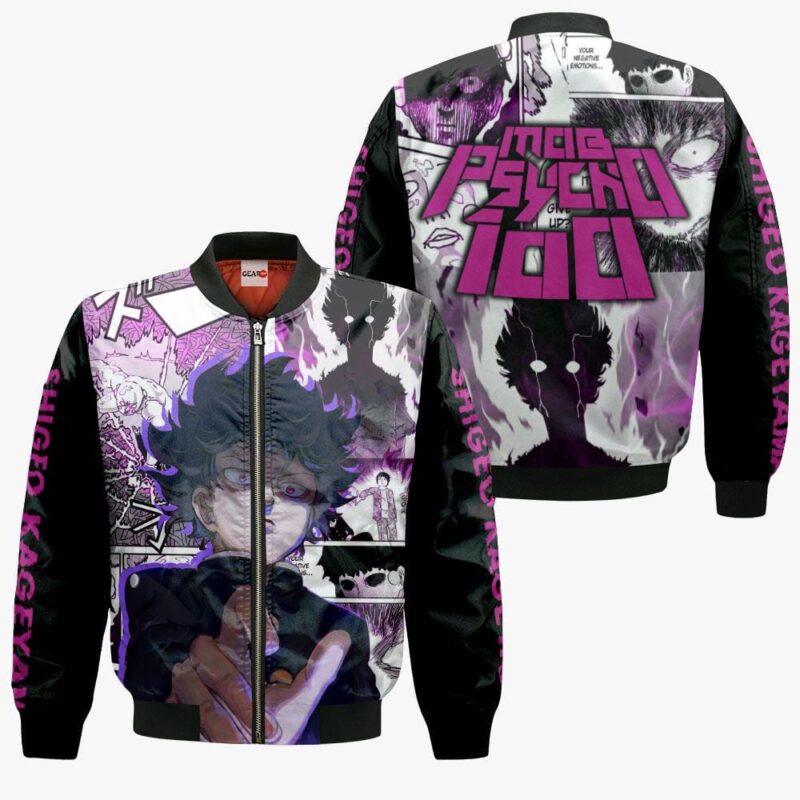 Premium Outerwear Shigeo Kageyama Anime