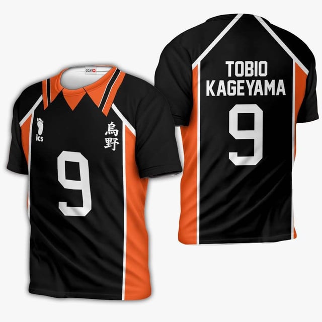 Karasuno Tobio Kageyama Uniform Premium Outerwear Num 9