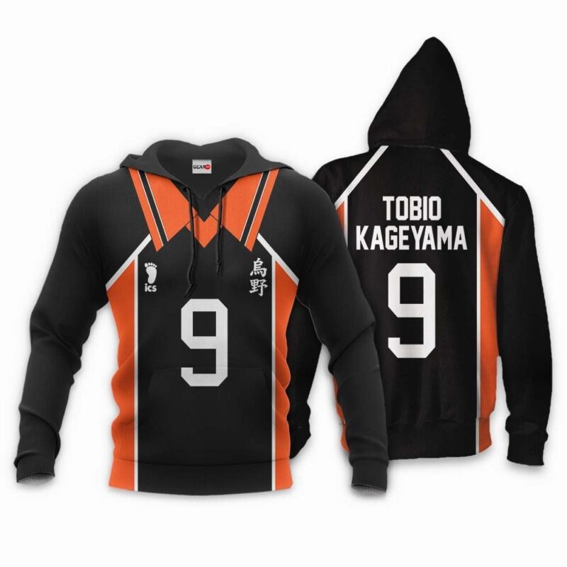 Karasuno Tobio Kageyama Uniform Premium Outerwear Num 9
