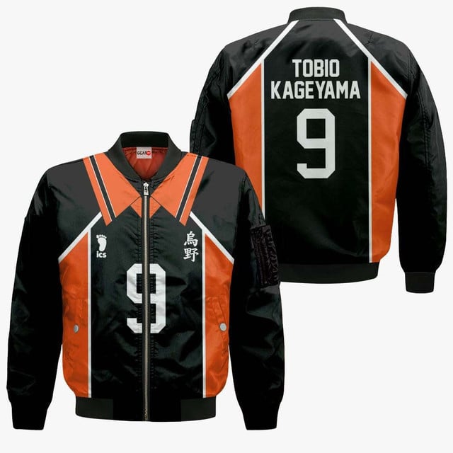 Karasuno Tobio Kageyama Uniform Premium Outerwear Num 9