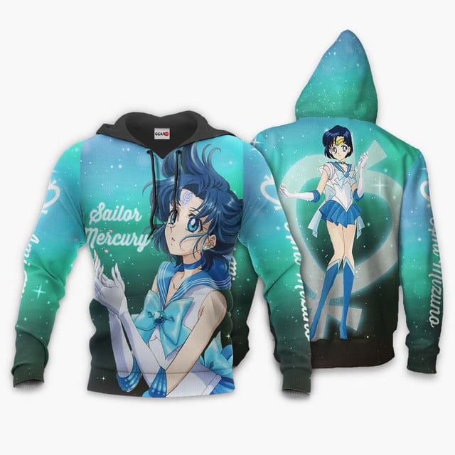 Sailor Mercury Ami Mizuno Premium Outerwear
