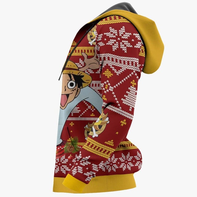 Reindeer Luffy Premium Outerwear Ugly Christmas