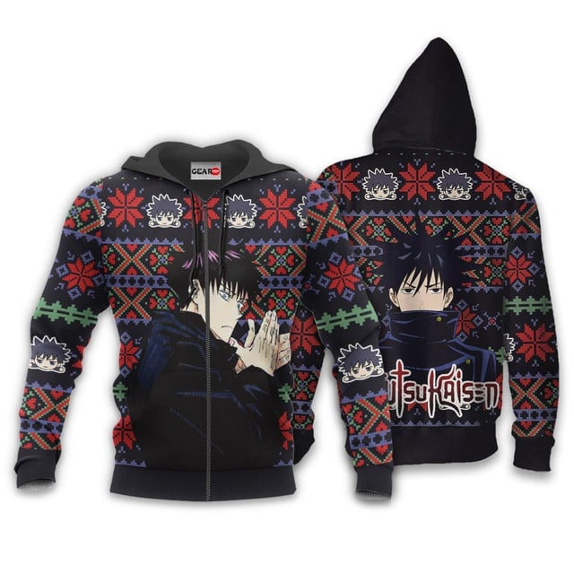 Megumi Fushiguro Premium Outerwear Ugly Christmas
