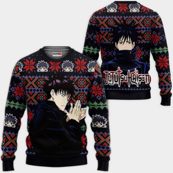 Megumi Fushiguro Premium Outerwear Ugly Christmas